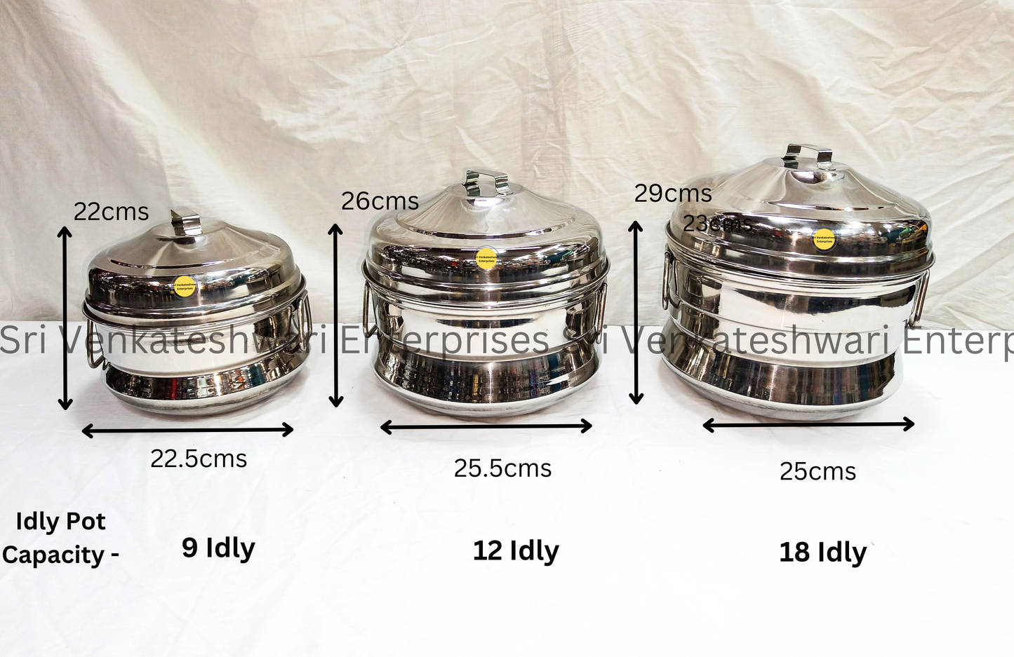 Stainless Steel Idly Pot