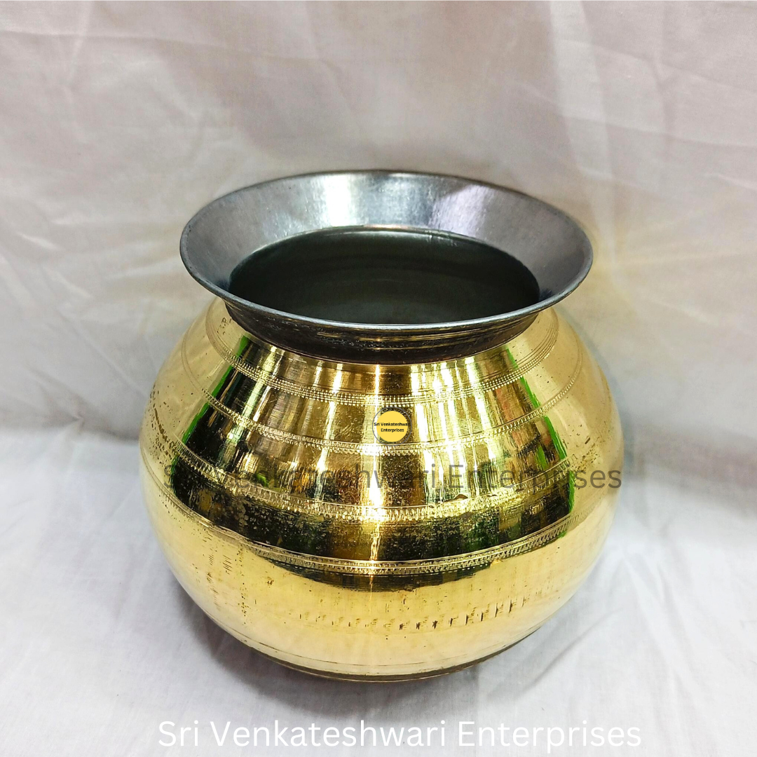 Brass Pongal Uruli Pot