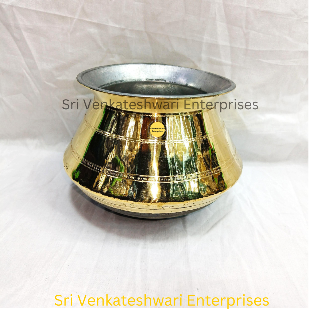 Brass Pongal Pot