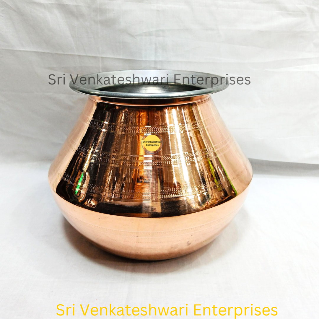Copper Special Pongal Pot