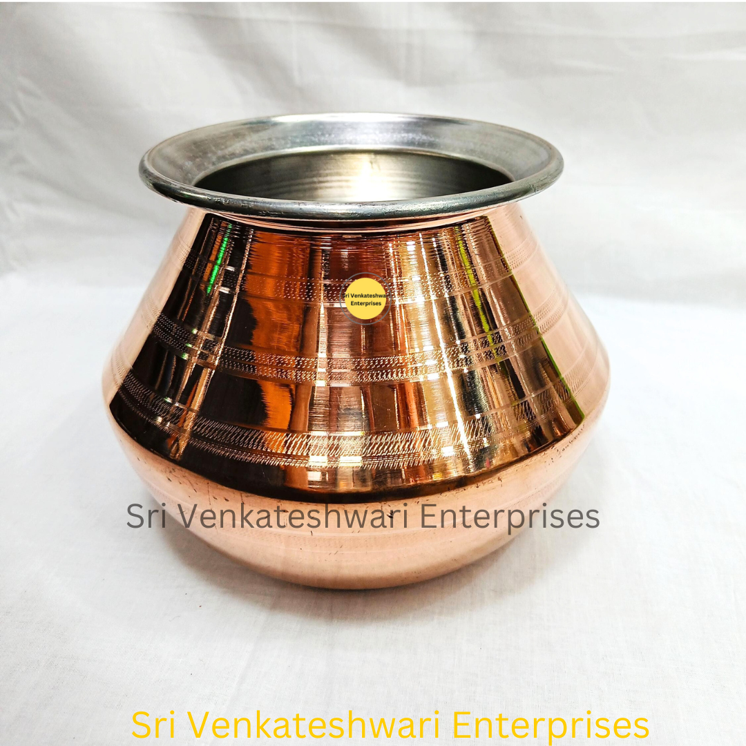 Copper Special Pongal Pot