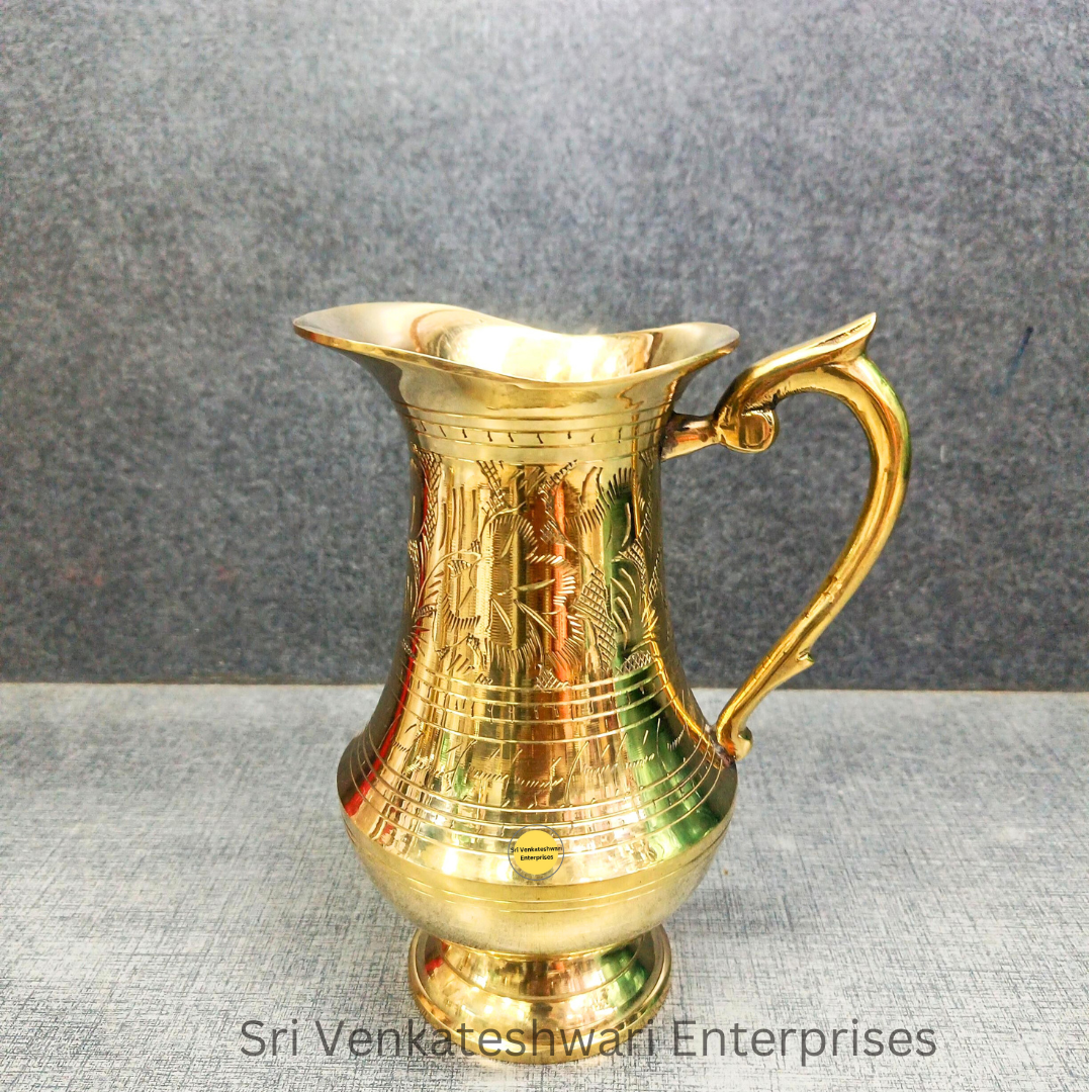 Bronze Antique Water Jug + Tumbler Offer (Duo Set)