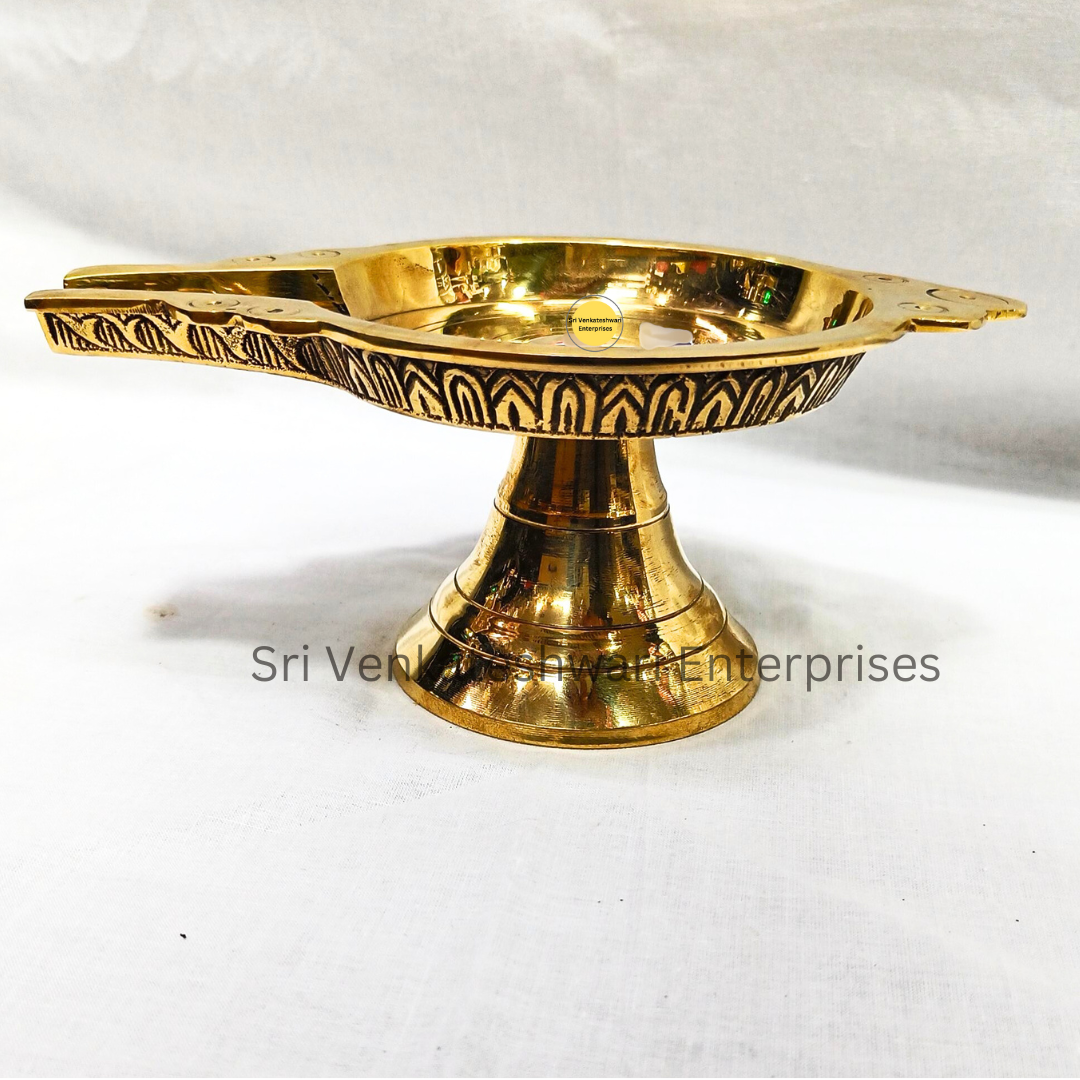 Brass Abishega Stand For Silai