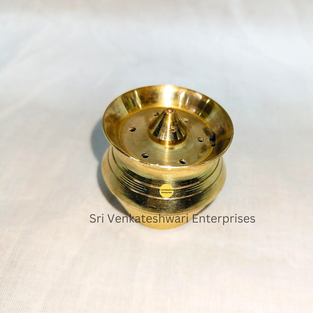 Brass Agar Bathi Stand