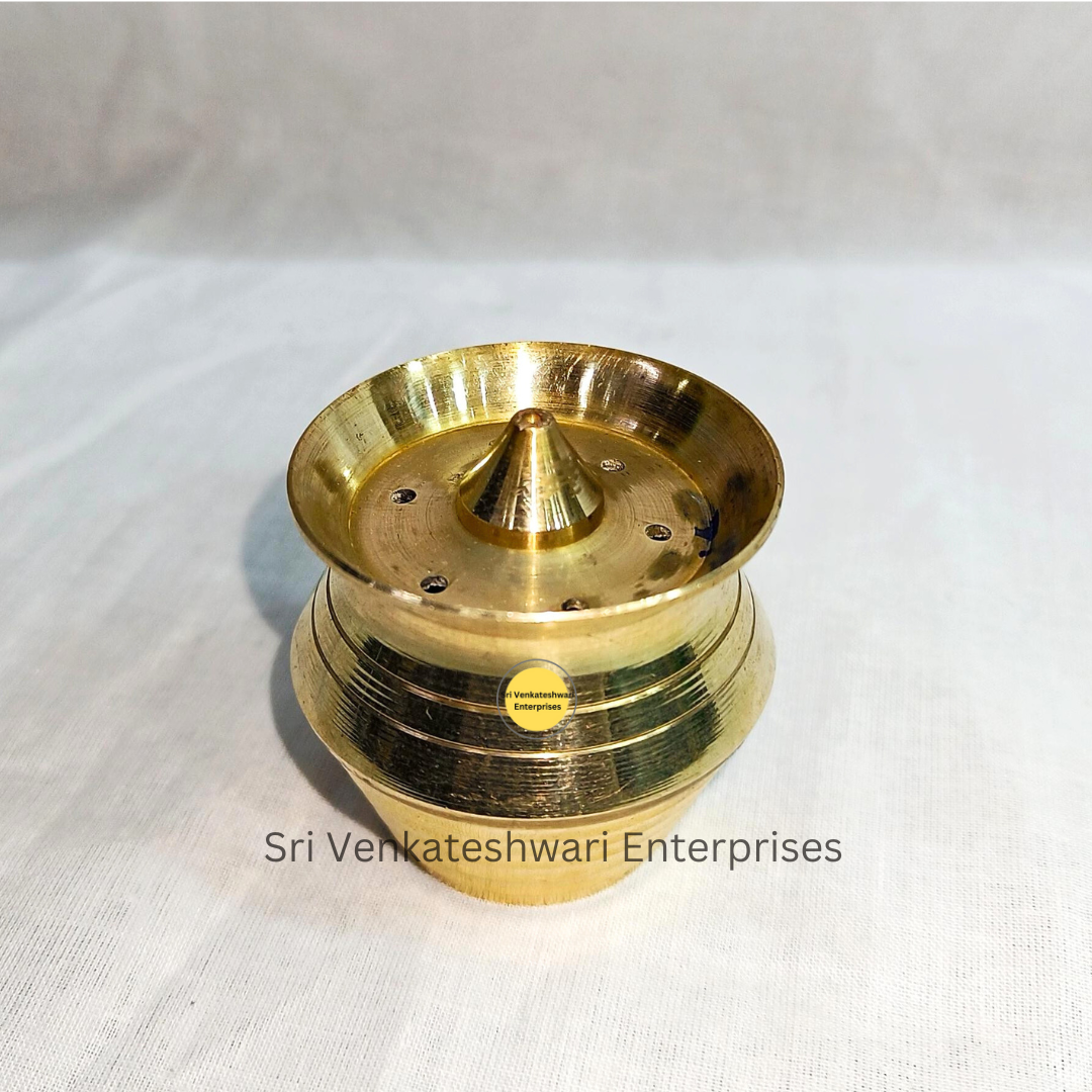 Brass Agar Bathi Stand