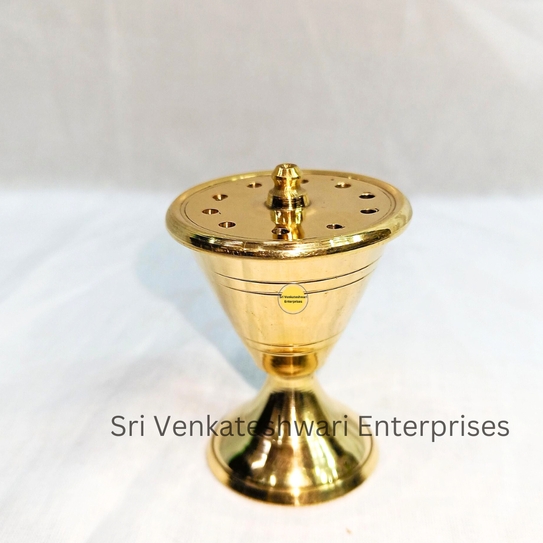 Brass Agar Bathi Stand