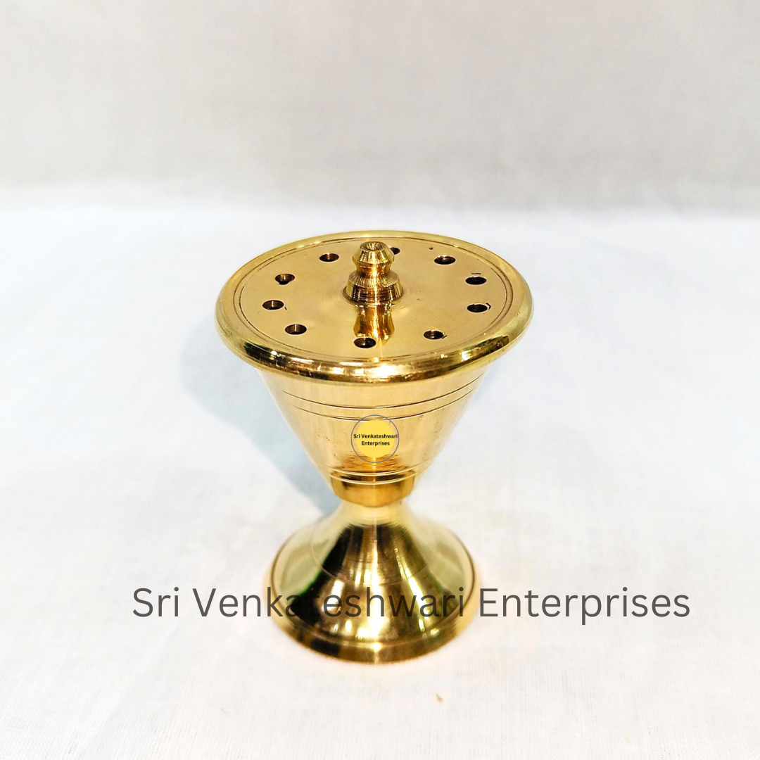 Brass Agar Bathi Stand