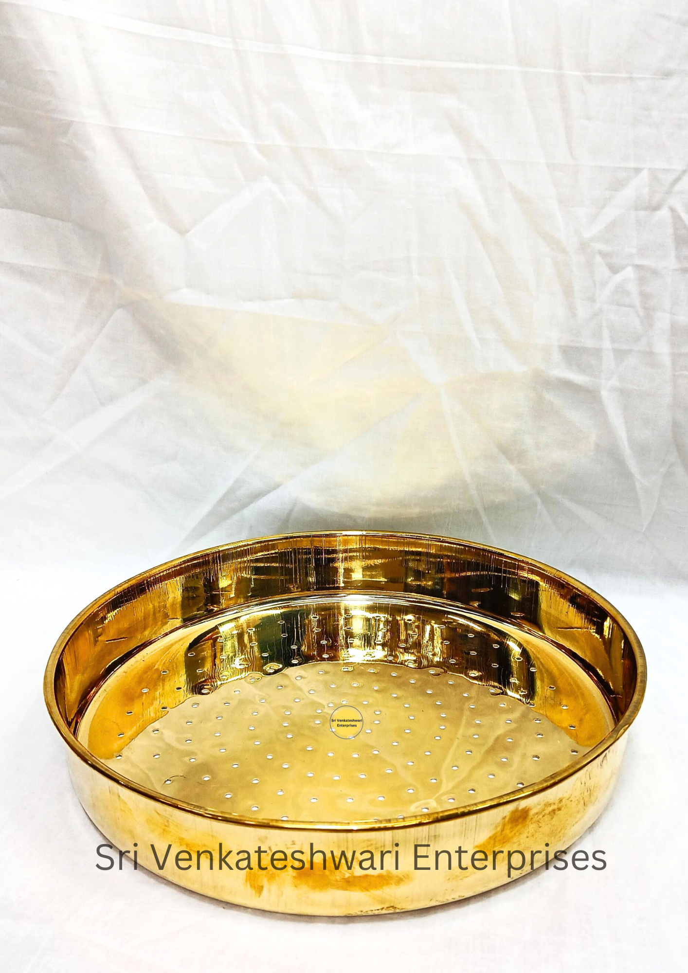 Brass Jalladai (Abishega Plate)