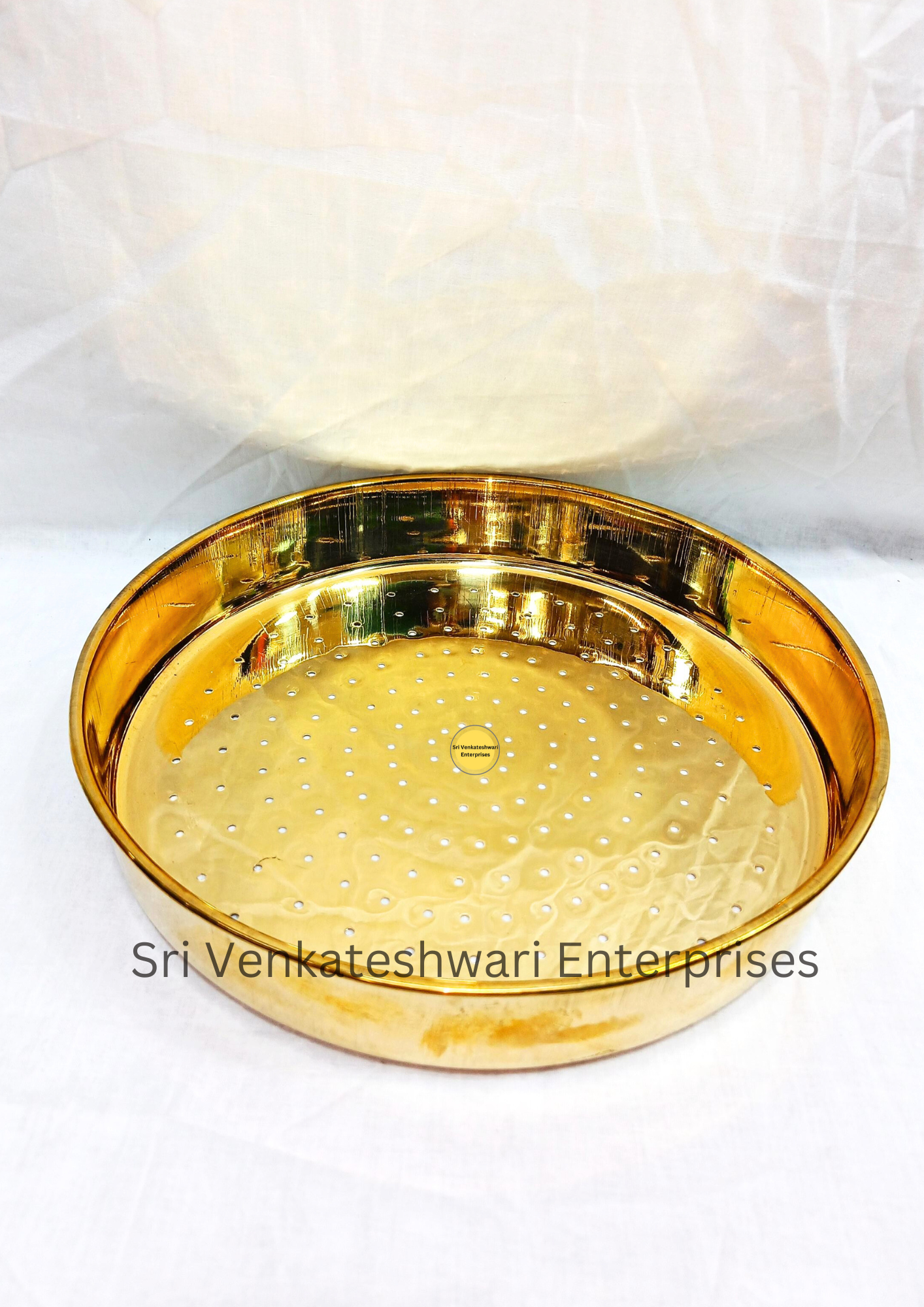 Brass Jalladai (Abishega Plate)