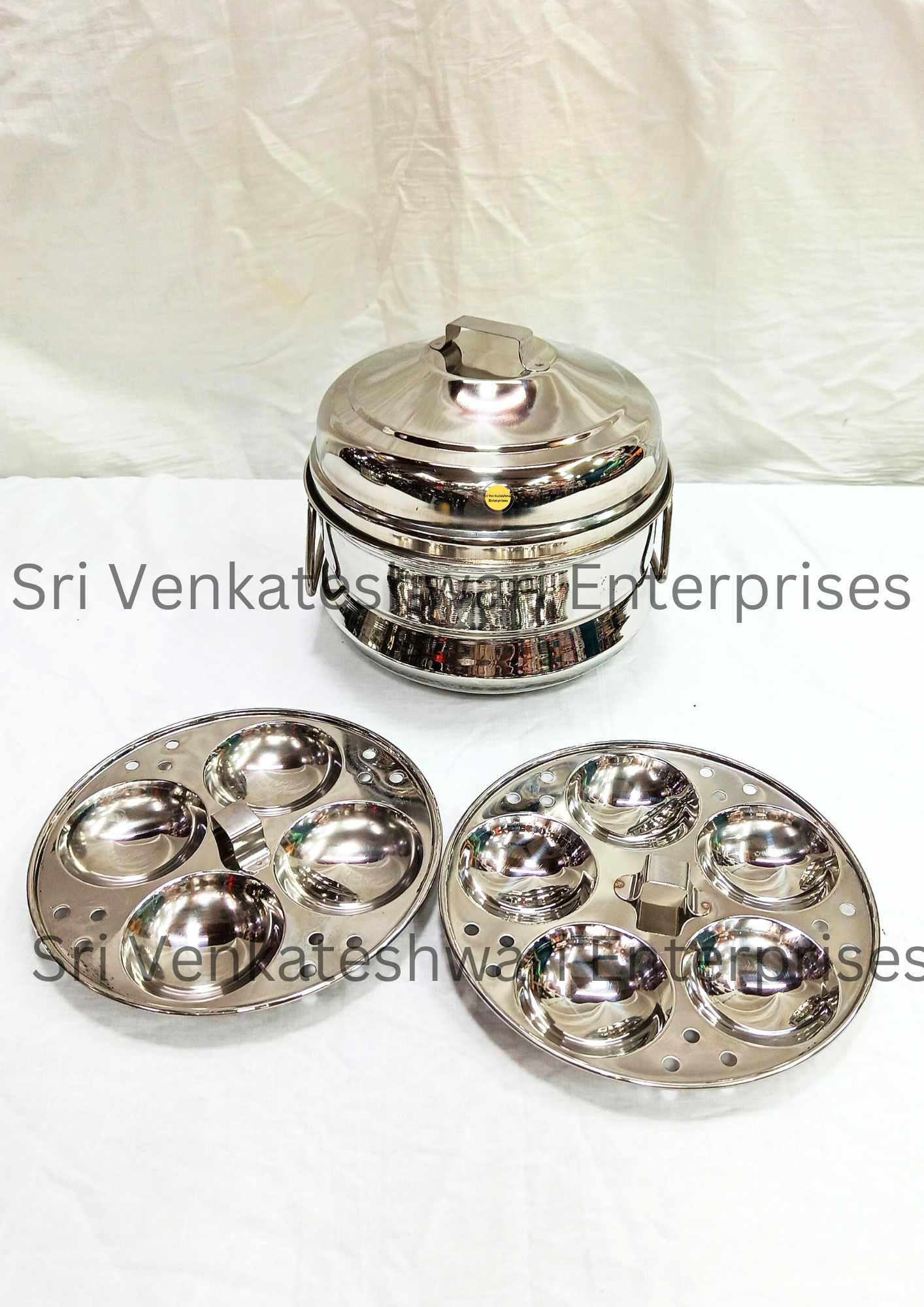 Stainless Steel Idly Pot