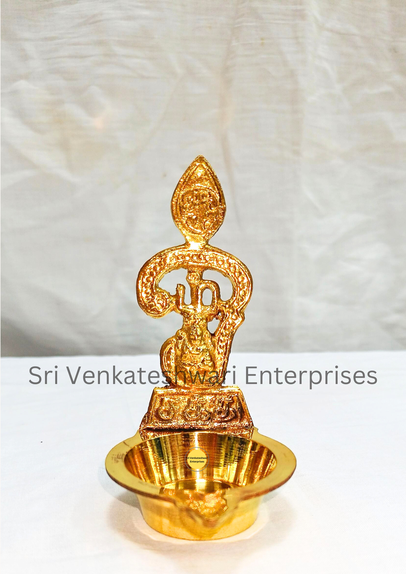 Brass Murugan Om Vilakku