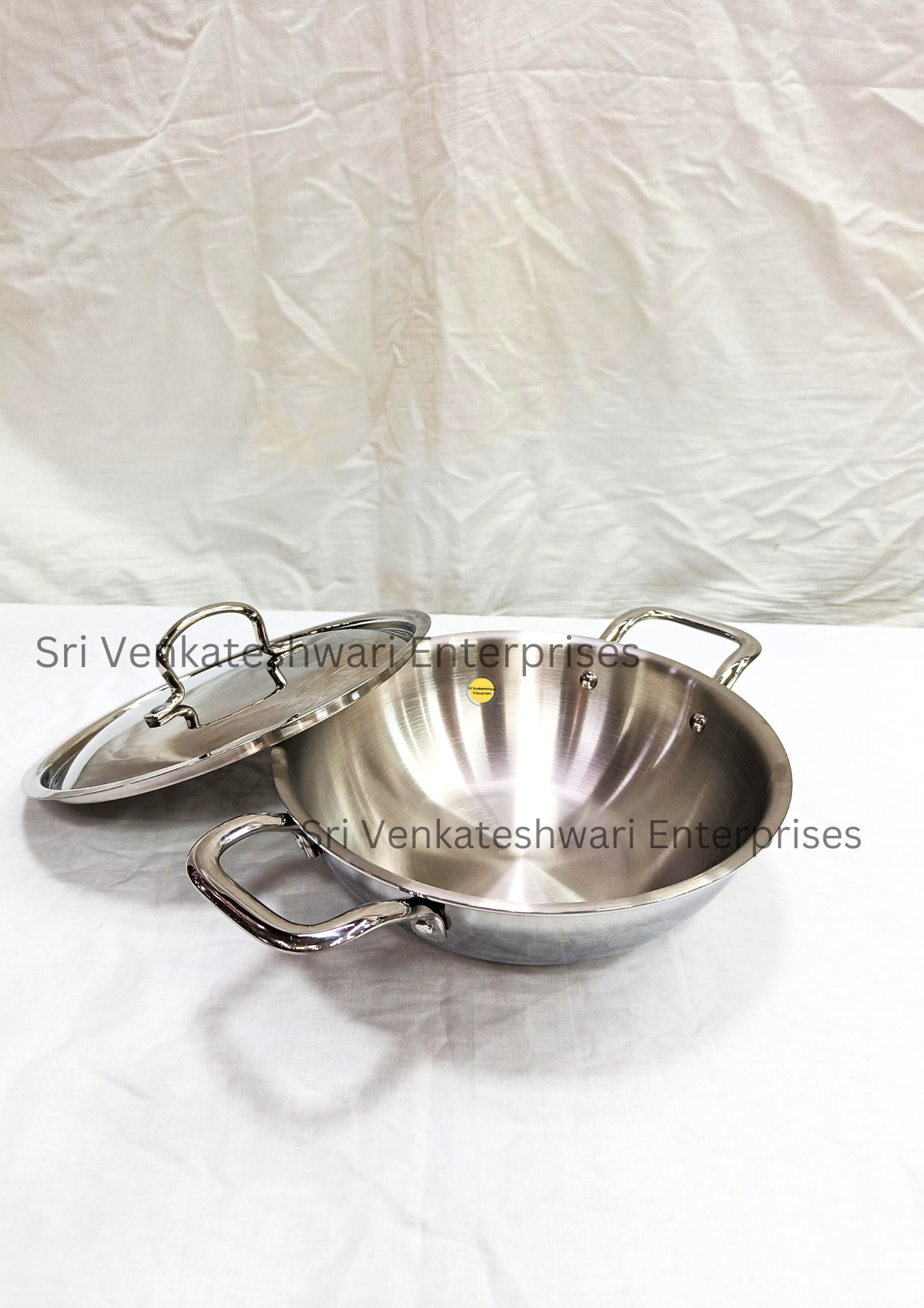 Stainless Steel Triply Kadai