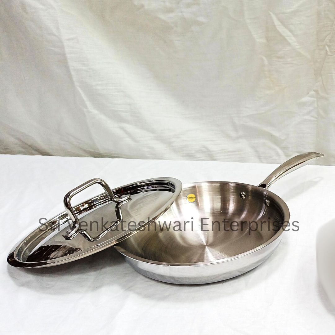 Stainless Steel Triply FryPan