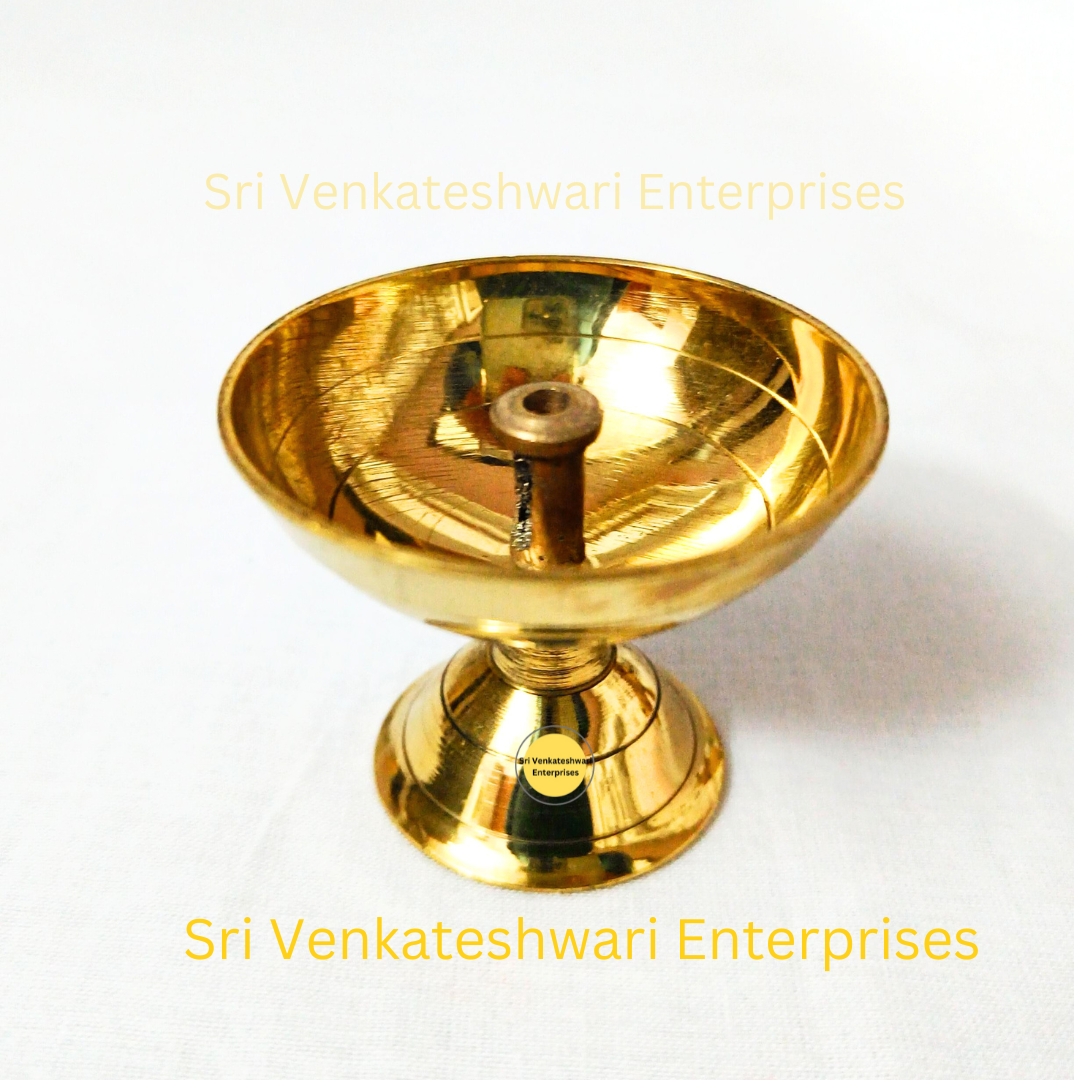 Brass Plain Nandha Vilakku
