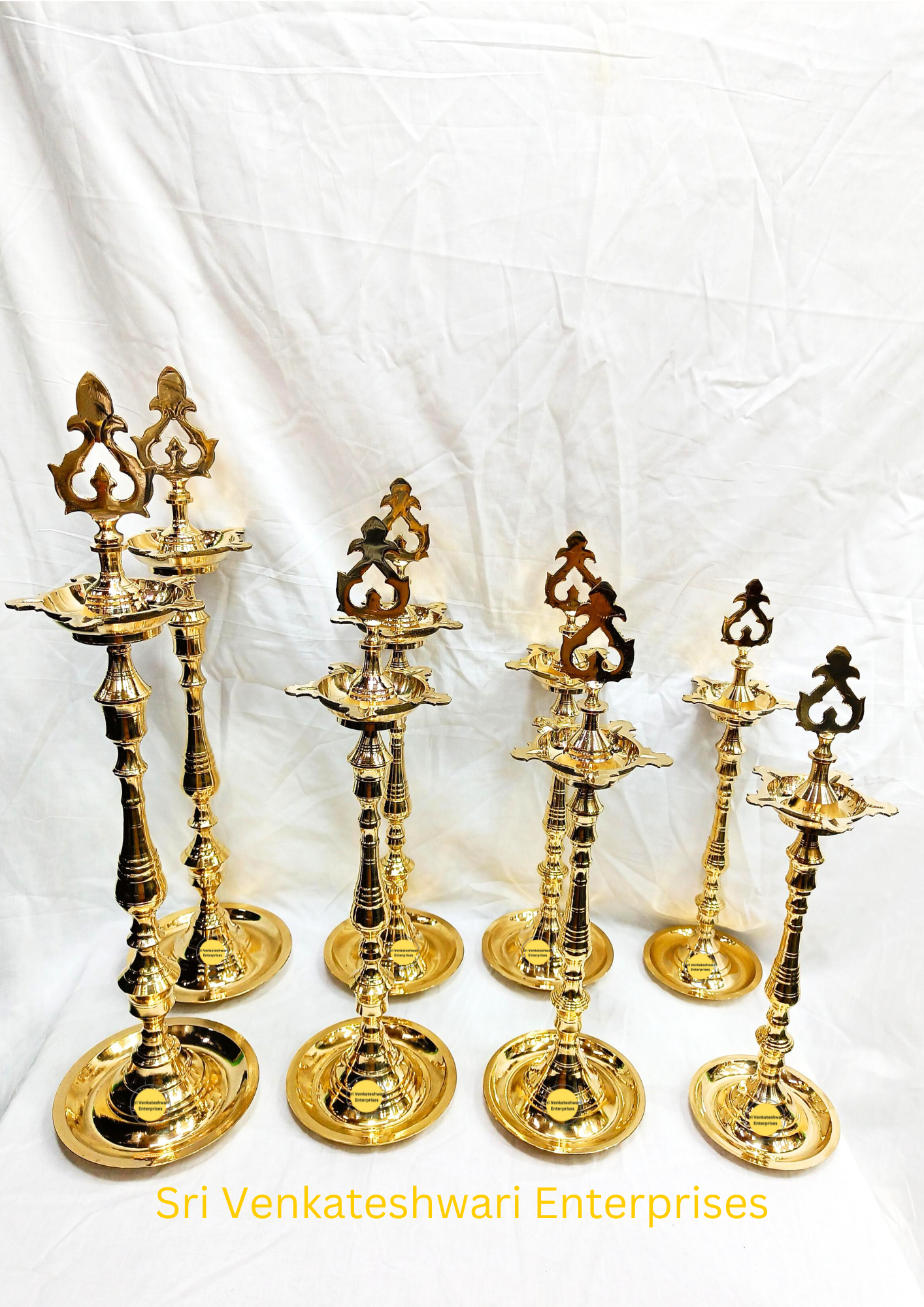Brass Kuthu Vilakku TamilNadu Model