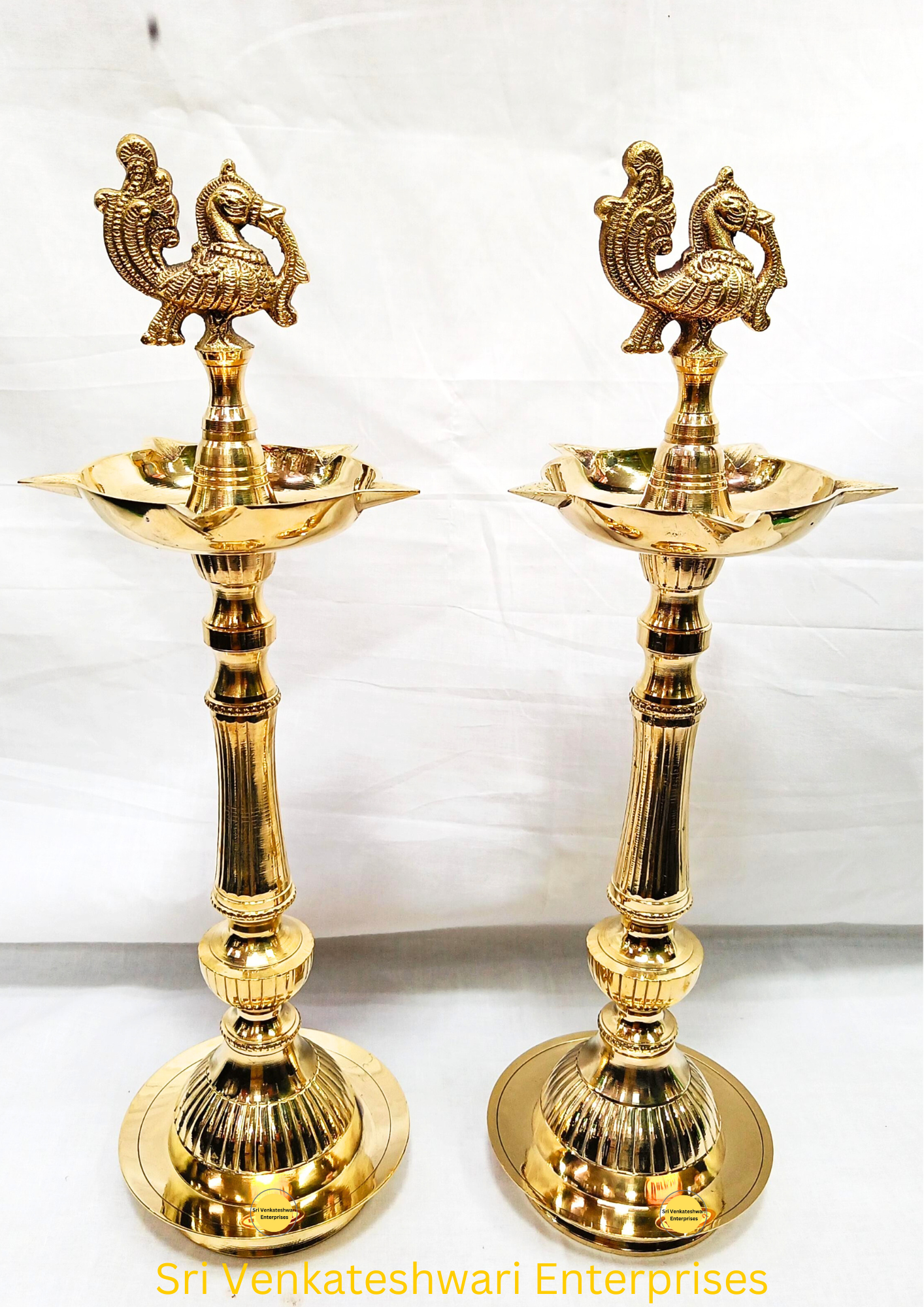 Brass Kuthu Vilakku DhanaMurga