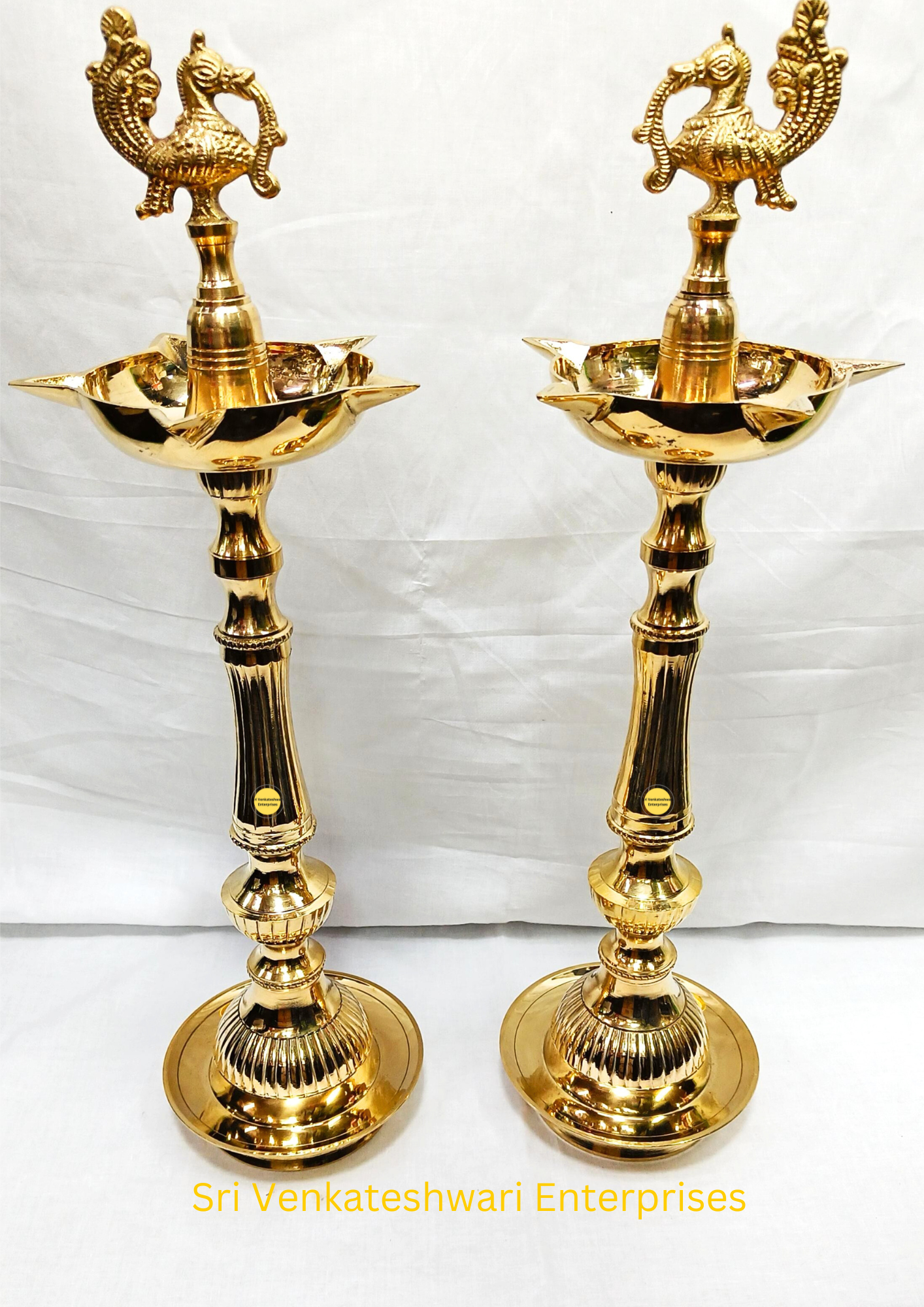 Brass Kuthu Vilakku DhanaMurga