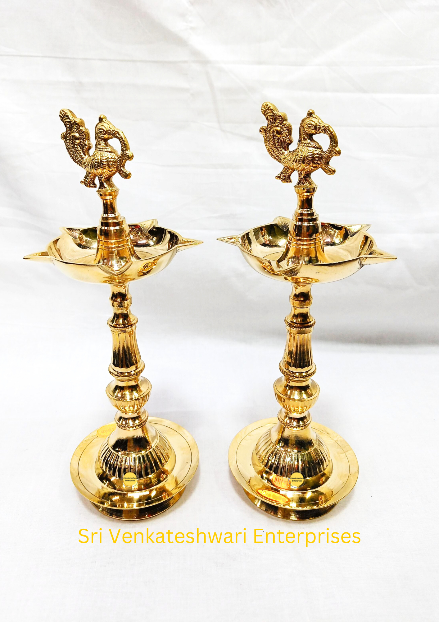 Brass Kuthu Vilakku DhanaMurga
