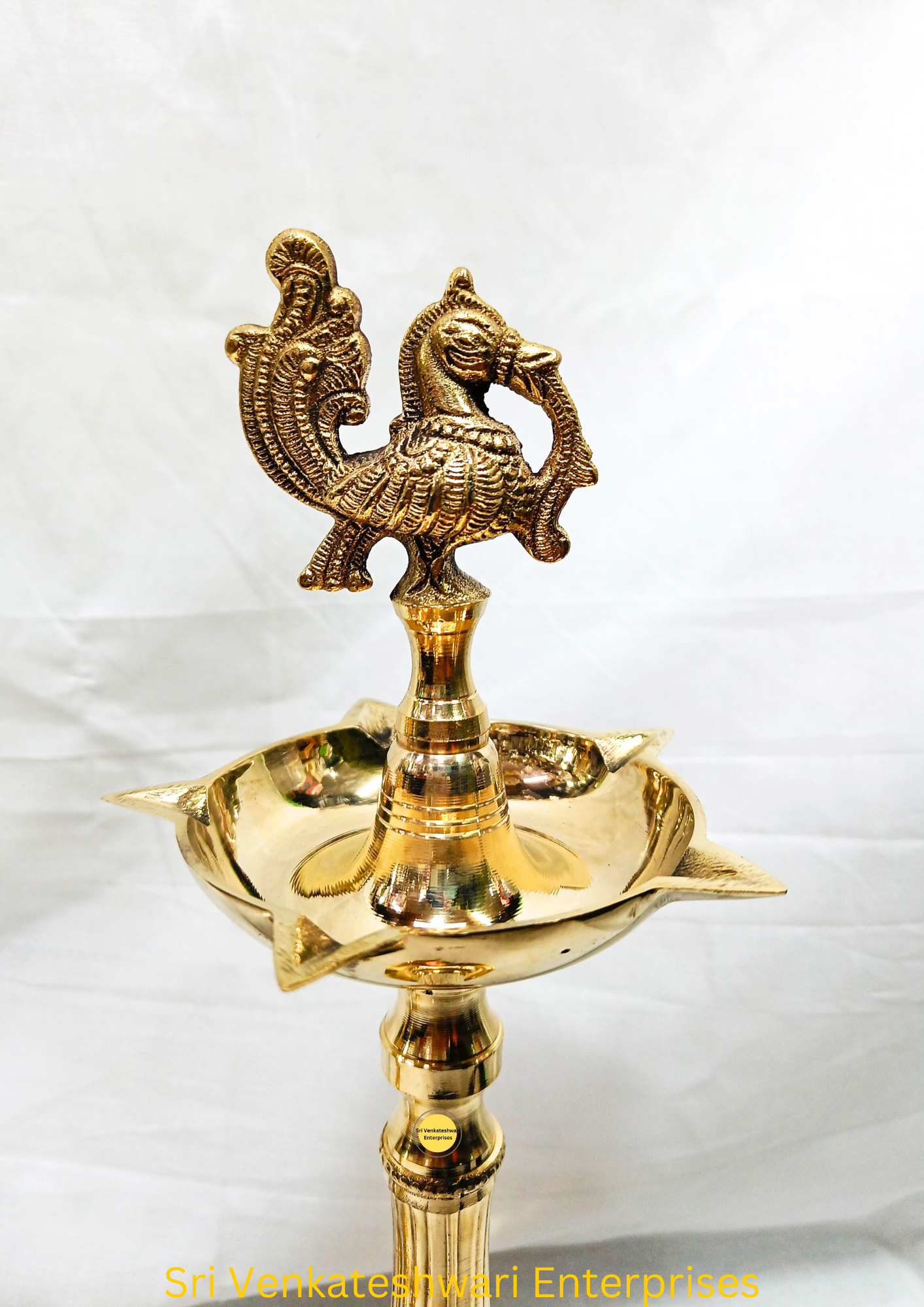 Brass Kuthu Vilakku DhanaMurga