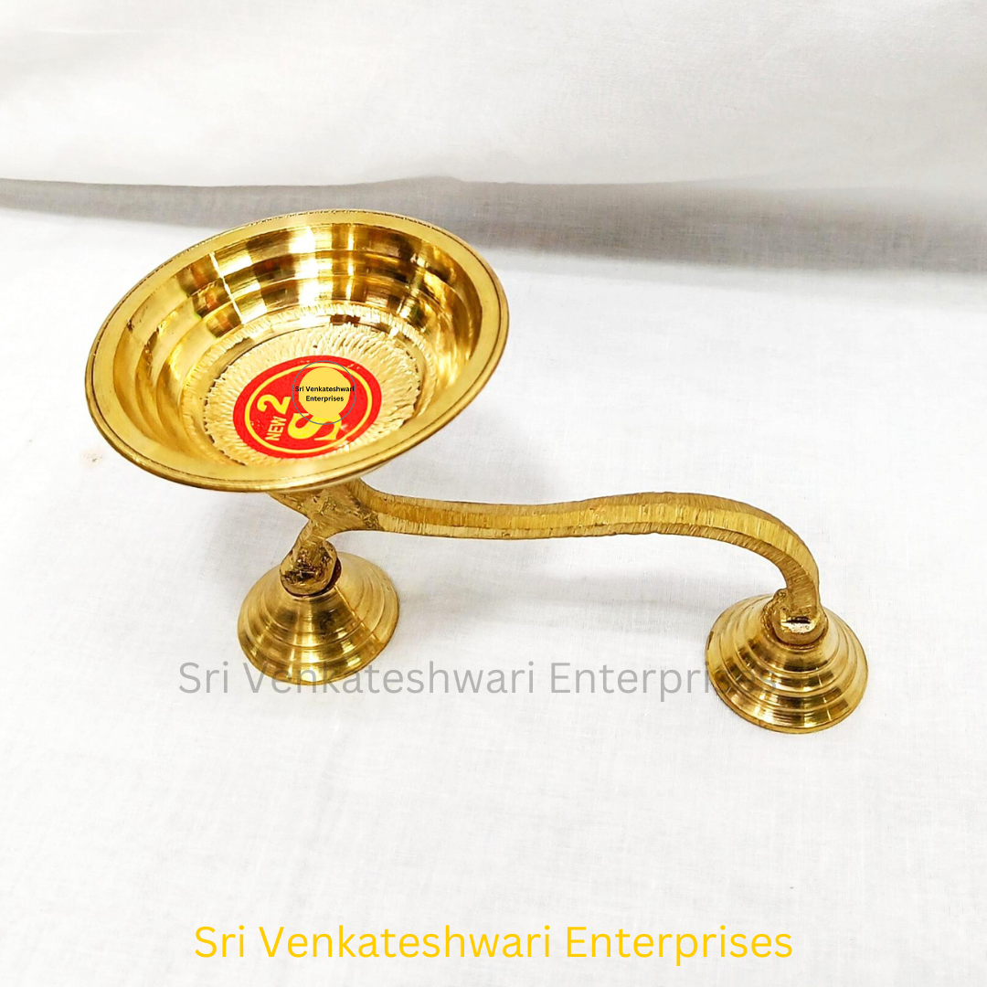 Brass Thoobakaal Sambarani Karandi Model 1