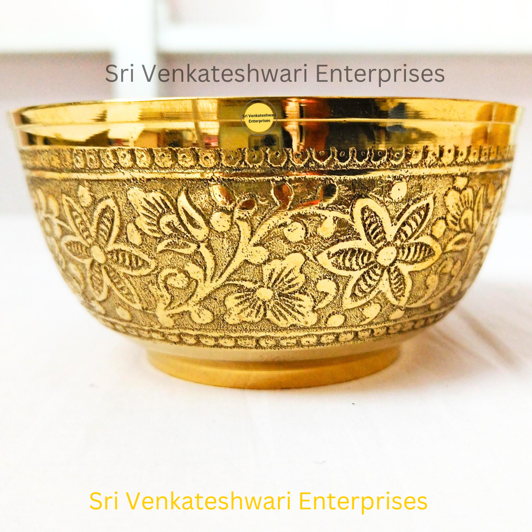 Bronze Antique Prasadham Bowl