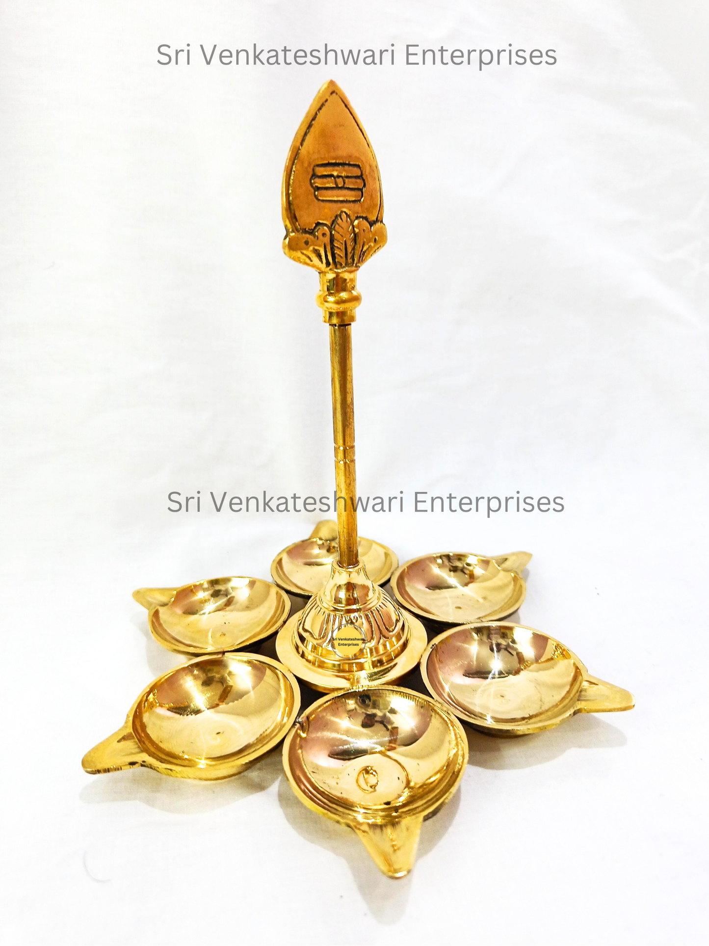 Murugar Aarupadai Plain Vel Vilakku