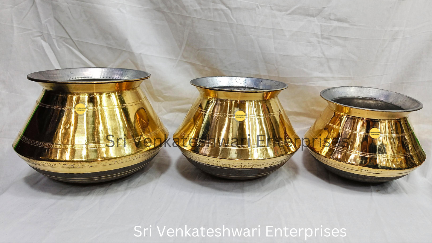 Brass Pongal Pot