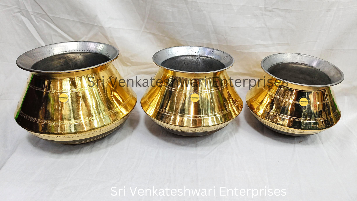 Brass Pongal Pot