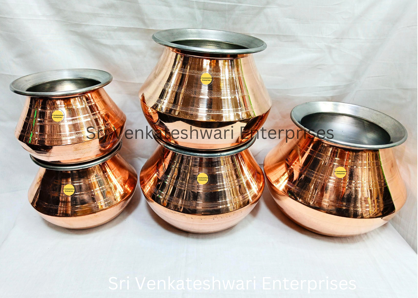 Copper Special Pongal Pot