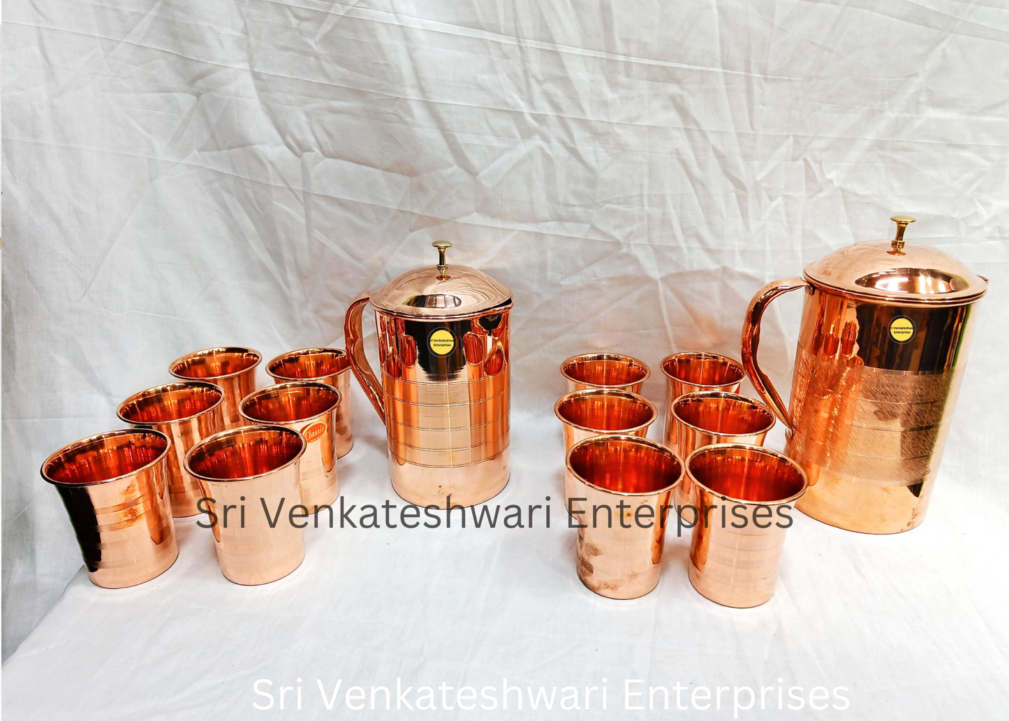 Copper Water Jug + Tumbler Offer (Duo Set)