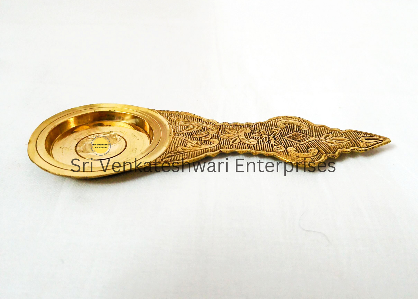 Brass Karpooram Karandi Model 1