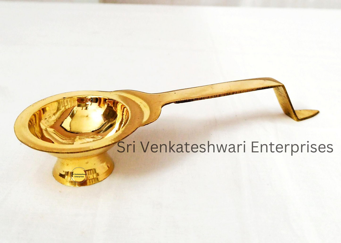 Brass Karpooram Karandi Model 2
