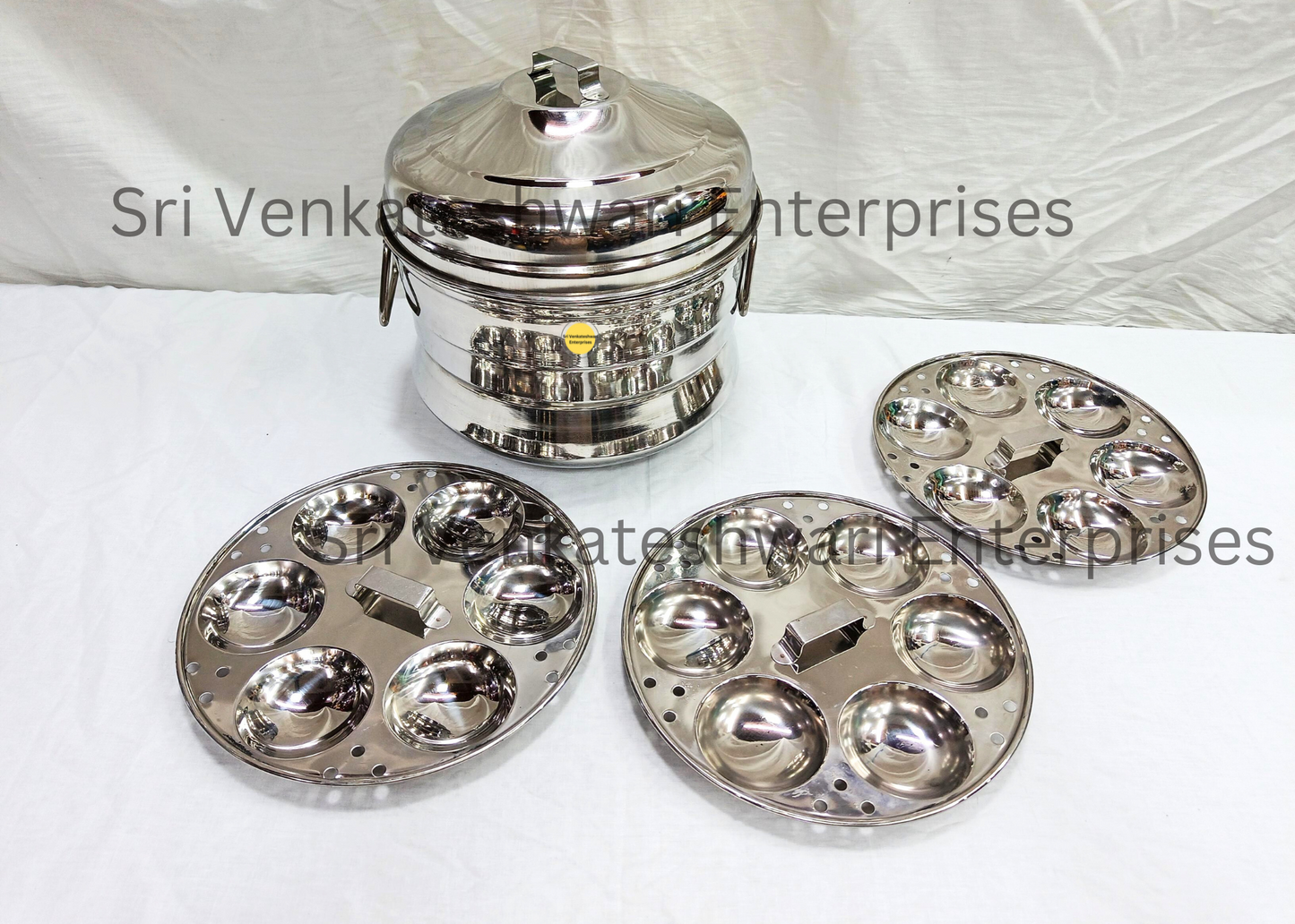 Stainless Steel Idly Pot
