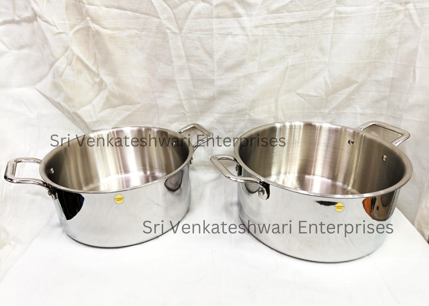Stainless Steel Triply Briyani Pot
