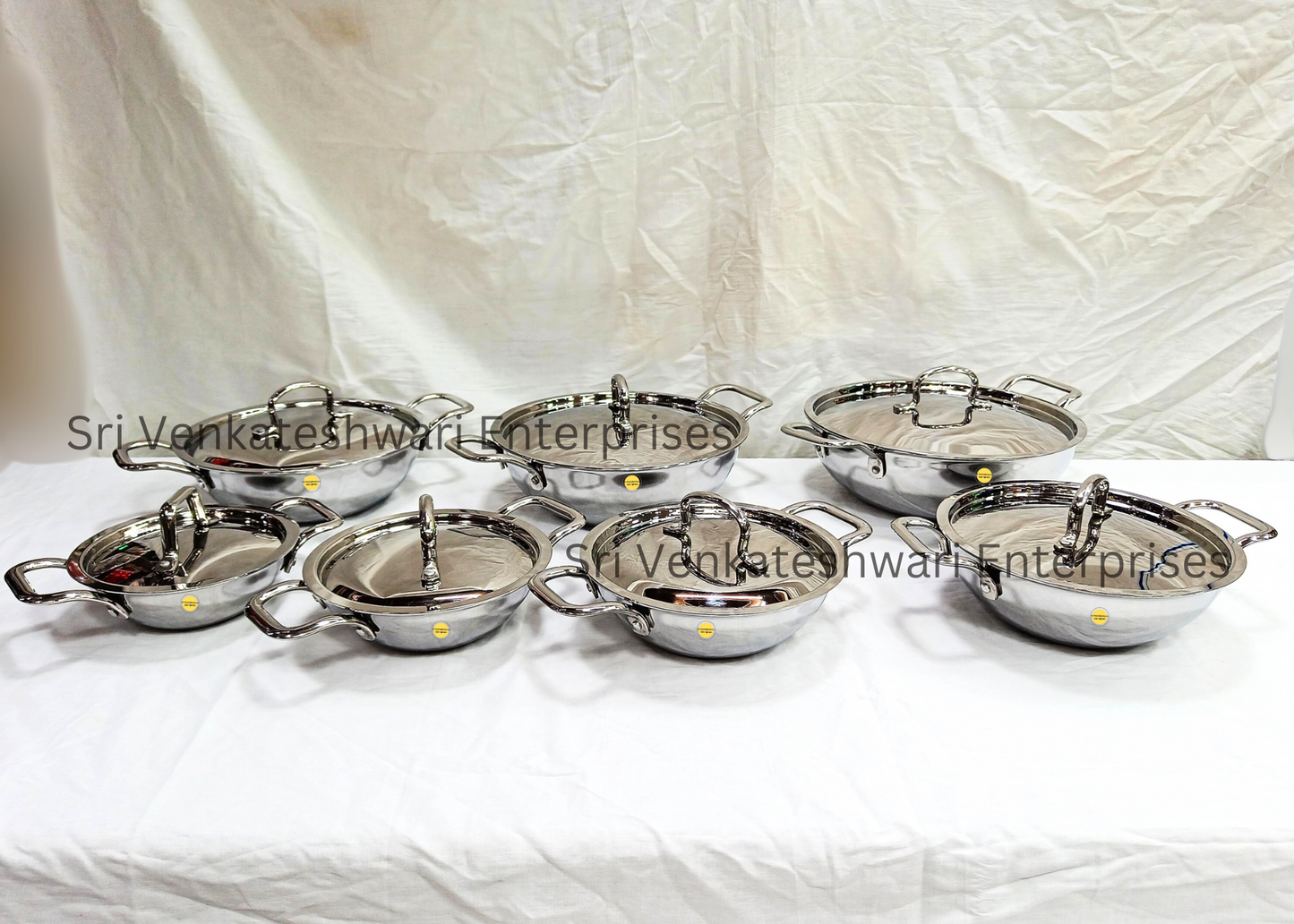 Stainless Steel Triply Kadai