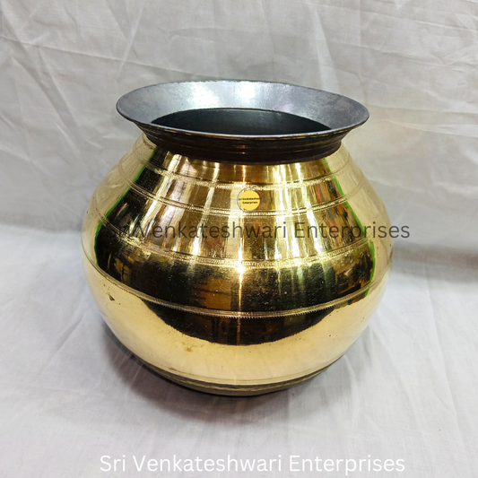 Brass Pongal Uruli Pot