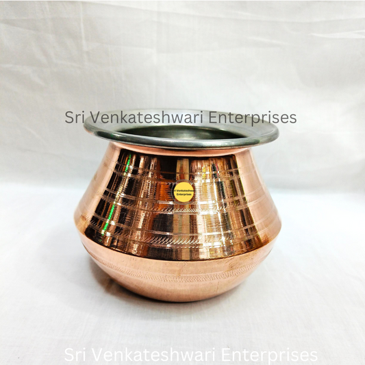 Copper Special Pongal Pot