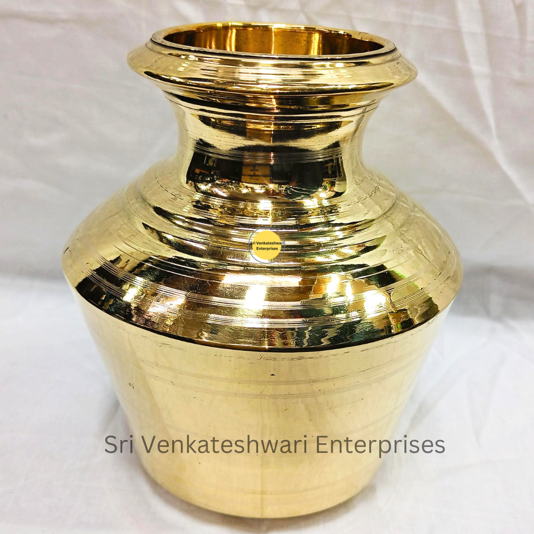 Brass Plain Kalasam Kudam For Pooja