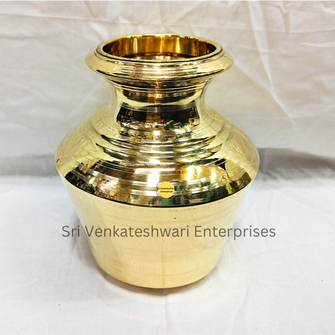 Brass Plain Kalasam Kudam For Pooja