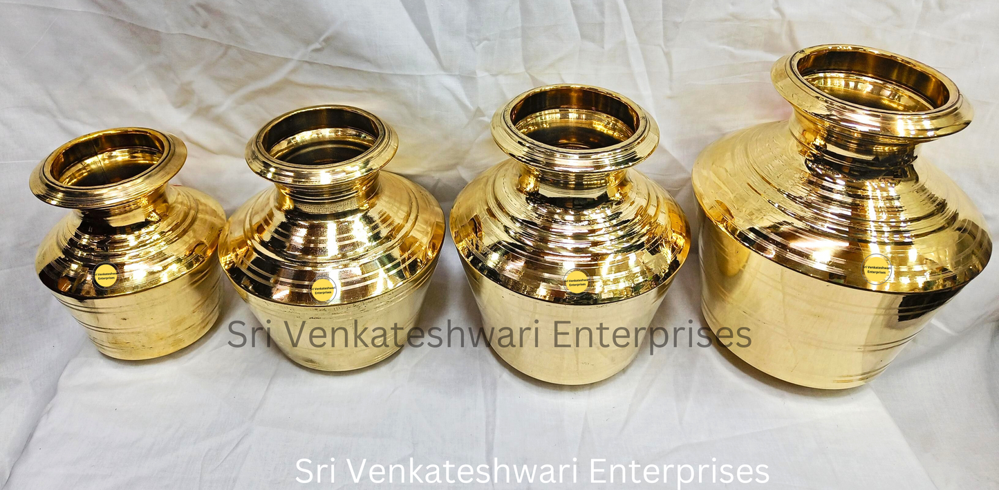 Brass Plain Kalasam Kudam For Pooja