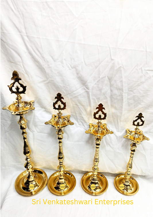 Brass Kuthu Vilakku TamilNadu Model