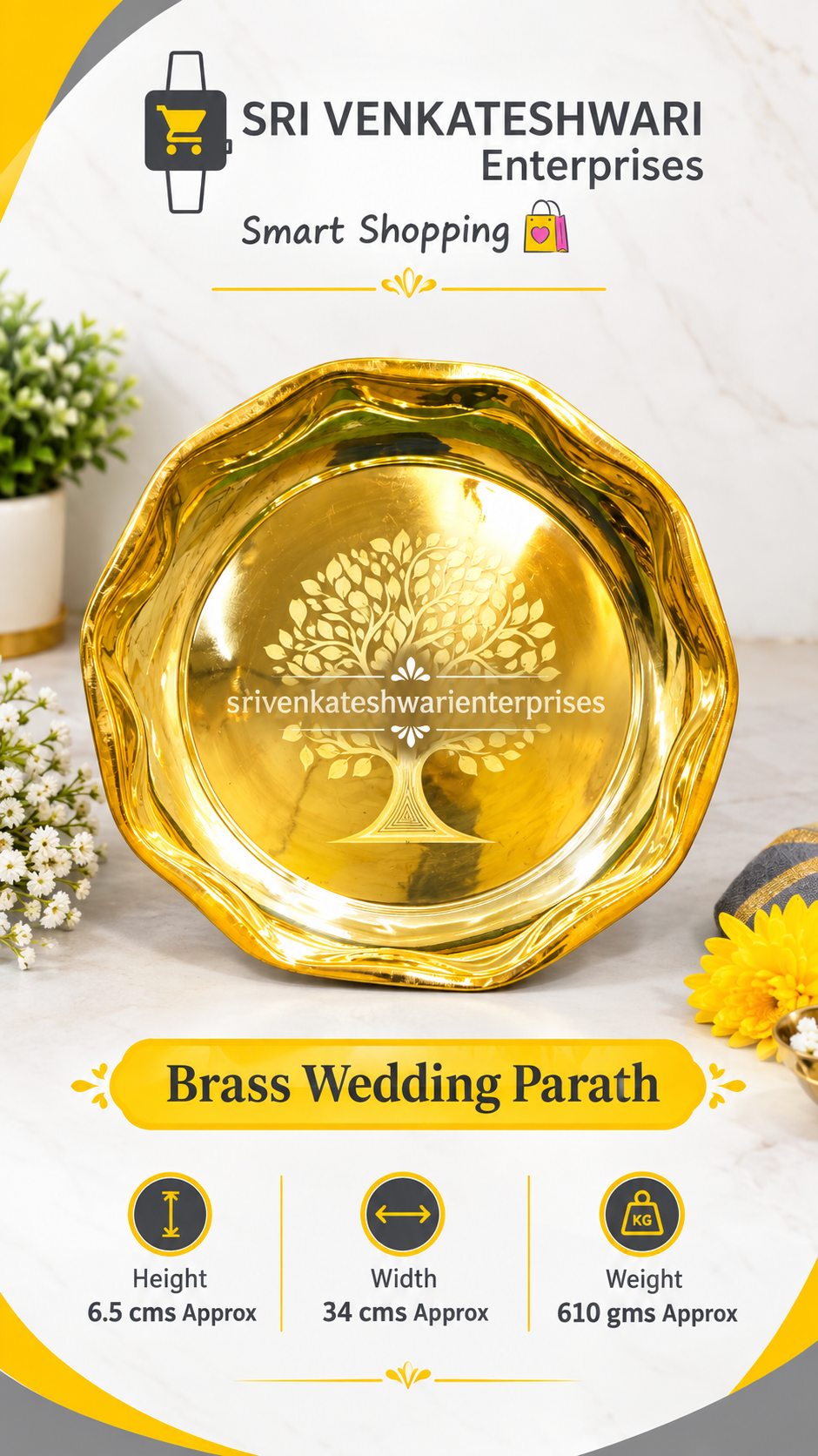 Brass Wedding Parath
