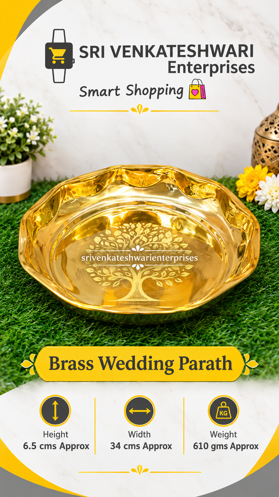 Brass Wedding Parath