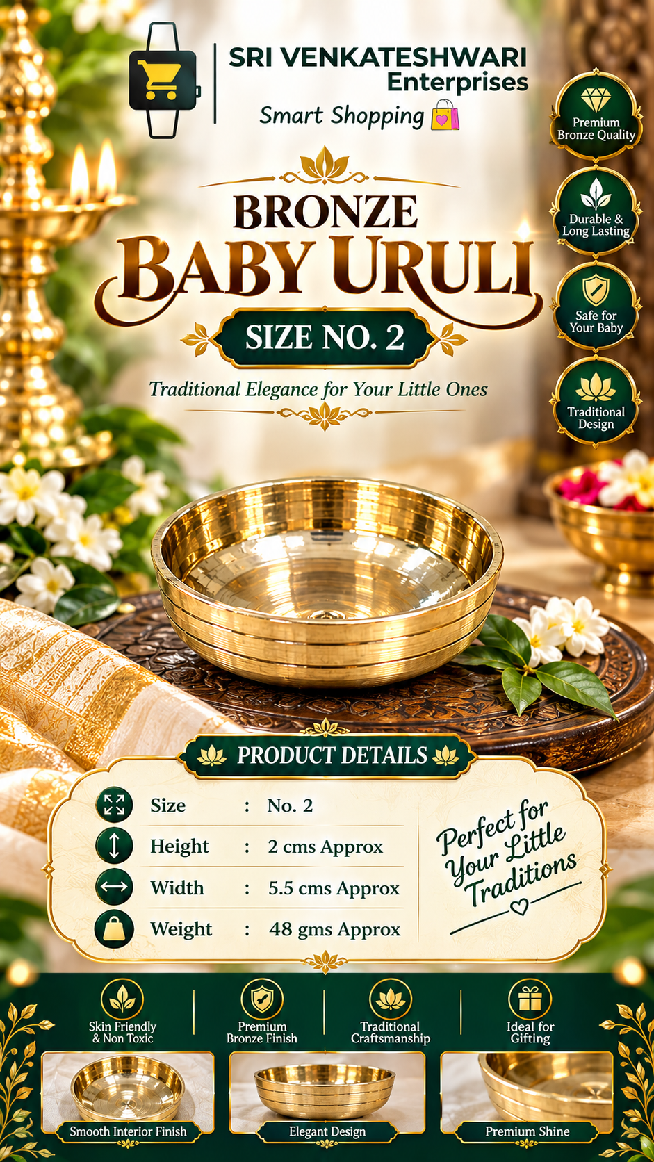 Bronze Baby Uruli