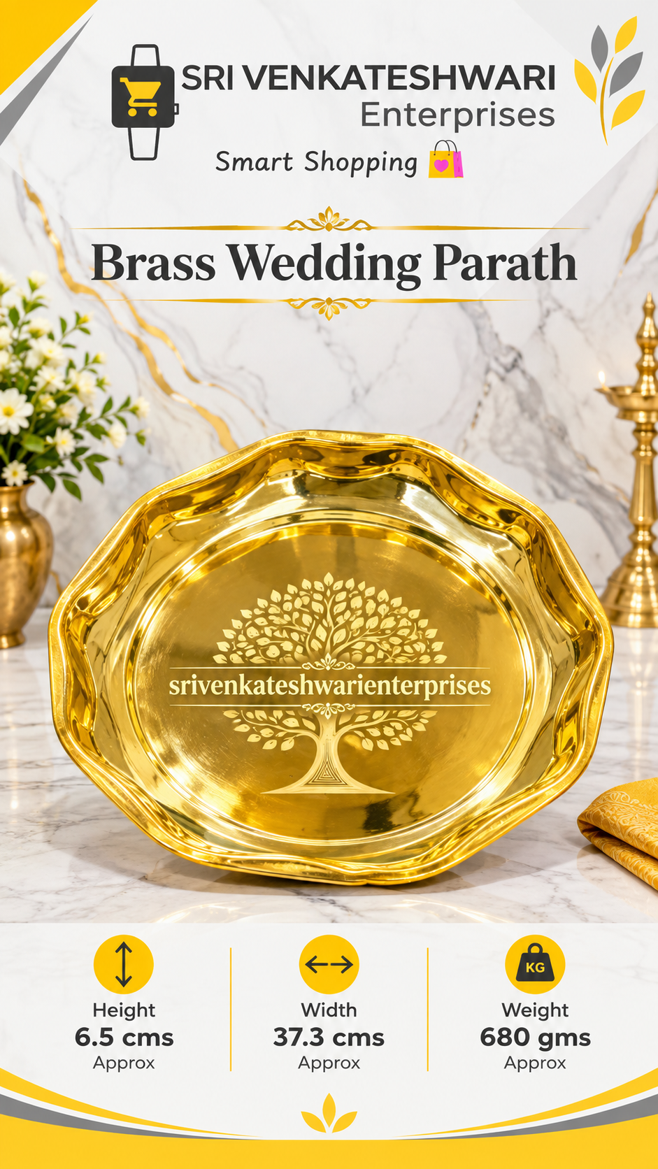 Brass Wedding Parath