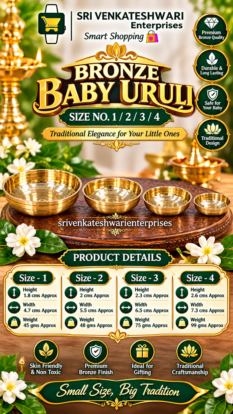 Bronze Baby Uruli